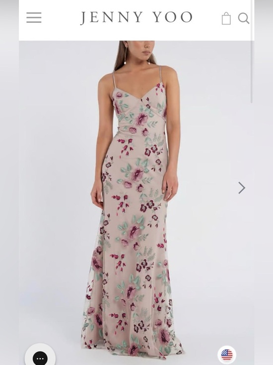 Jenny Yoo Dresses & Skirts - Jenny Yoo Julianna Enchanted Floral Vintage Iris embroidered gown size 2